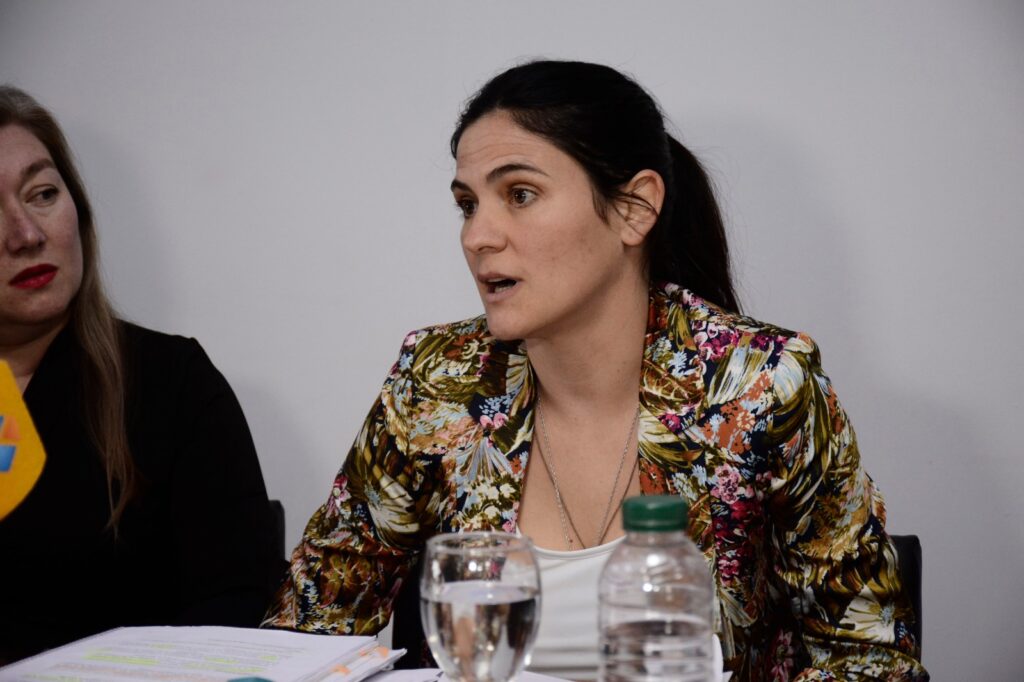 María Belén Elmiger, gerenta general de la Caja de Previsión Social